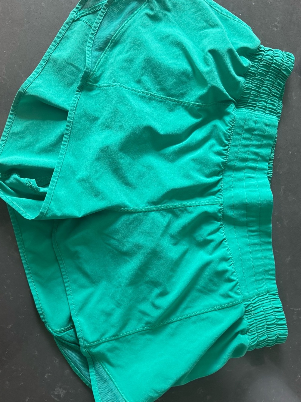 lululemon athletica Teal Green Athletic Shorts